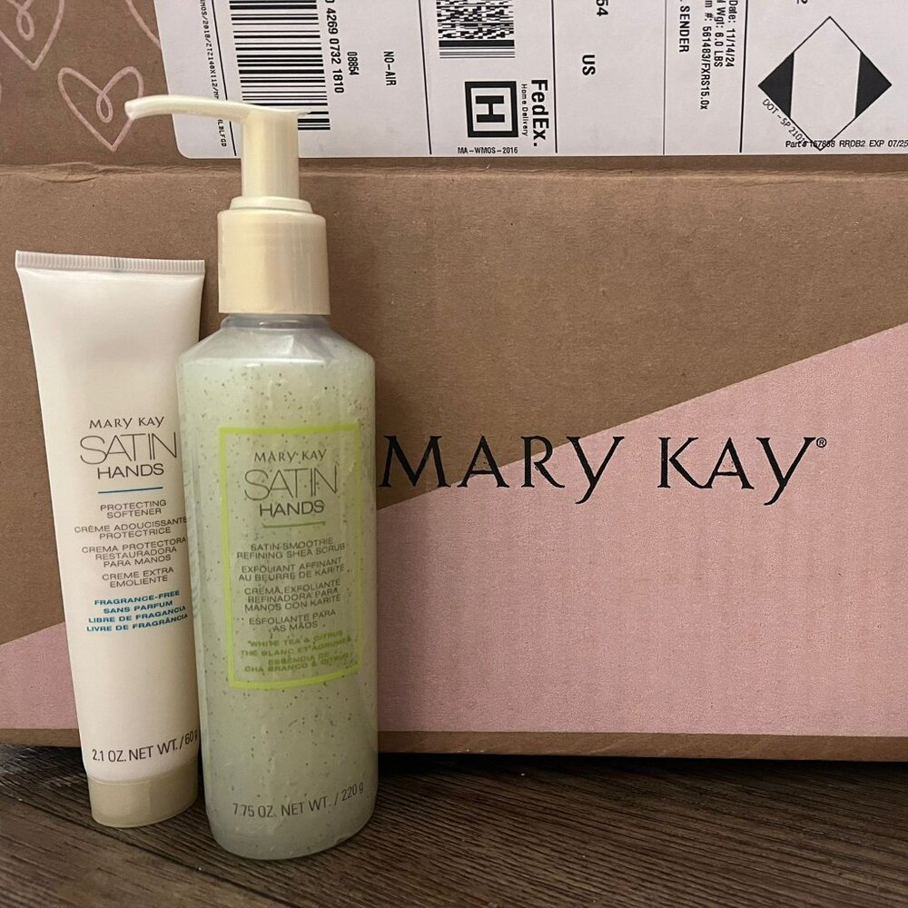 MARY KAY Fragrance-Free Satin Hands Pampering Set